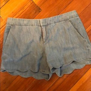 Club Monaco chambray shorts